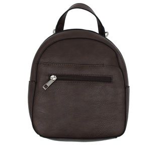 K. Carroll Willow Mini Backpack Crossbody Chocolate